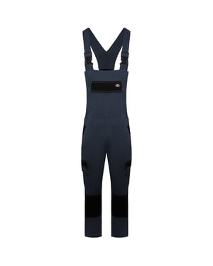 Dickies Everyday Herren Grau/Schwarz Latzhose und -träger Arbeitskleidung