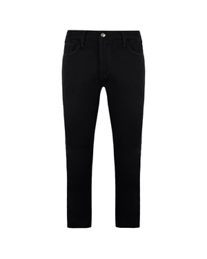 Emporio Armani J85 Regular Fit Herren Schwarz Jeans