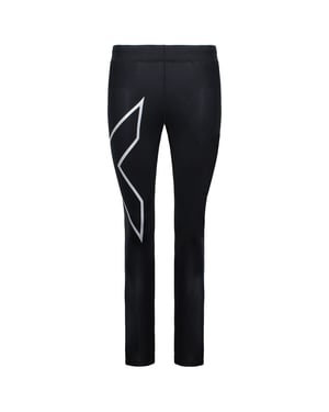 2XU Core Kompressions Leggings Damen Schwarz/Silber