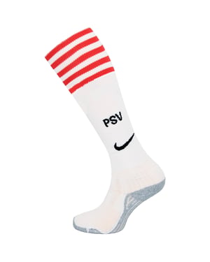 Nike PSV Eindhoven Rot/Weiß/Grau Fußballsocken