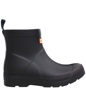 Hunter Play Kinder Gummistiefel Schwarz