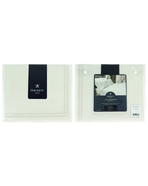 Hackett Home Classic Baumwoll-Perkal Bettwäsche Double Duvet Cover