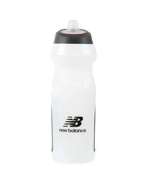 New Balance Squeeze 700ML Weiße Lauf-Wasserflasche