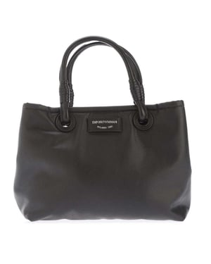 Emporio Armani - Tragetasche, Kunststoff (Schwarz)