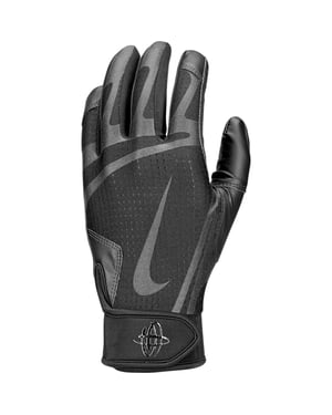 Nike - "Huarache" Logo-Trainingshandschuhe für Herren, Nylon, Polyester, Polyurethan, Spandex (Schwarz)