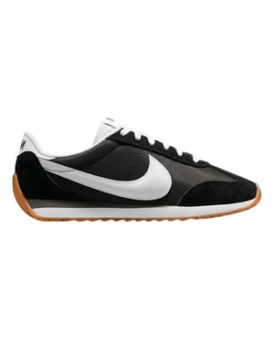 Nike - Retro Sneaker für Herren, Leder (Schwarz/Weiß)