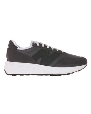 New Balance - "370" Sneaker für Herren, Wildleder (Burgfelsen Weiß)