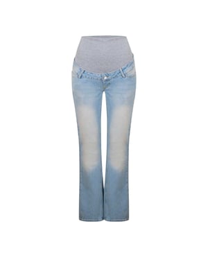 Mamalicious - Jeans für Damen (helles Denim Blau)