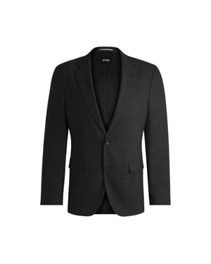 Boss - "Jasper" Blazer für Herren, Pattentasche (Dunkelgrau)