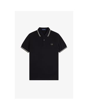 Fred Perry - Poloshirt für Herren (Schwarz/Grau)