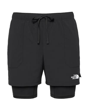 The North Face 4' Sunriser Herren Schwarz 2in1 Shorts