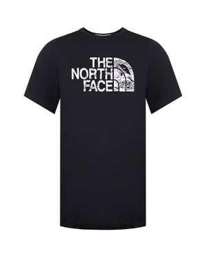 The North Face Woodcut Dome Herren Schwarz T-Shirt