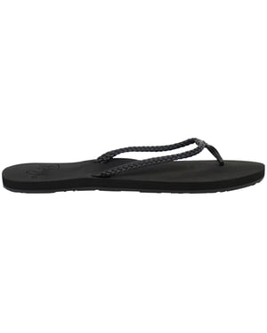 Roxy Costas Damen Schwarze Flip-Flops