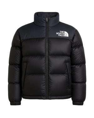 The North Face 96 Retro Nuptse Kinder Schwarz Jacke
