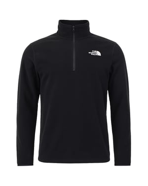 The North Face 100 Glacier Männer Fleecepullover schwarz