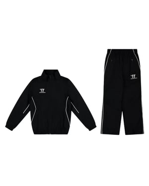Warrior - Trainingsanzug-Set für Kinder, Fleece (Schwarz)