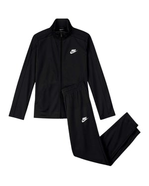 Nike - Trainingsanzug für Kinder, Polyester (Schwarz/Weiß)