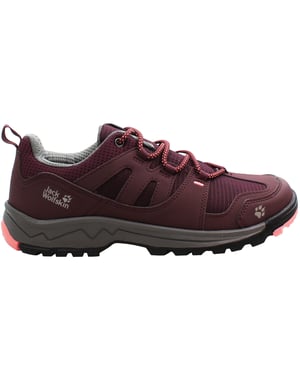 Jack Wolfskin Wolf Hiker Kinder Burgunder Mid Schuhe