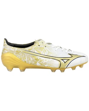 Mizuno Alpha Japan Herren Fußballschuhe Weiß/Gold