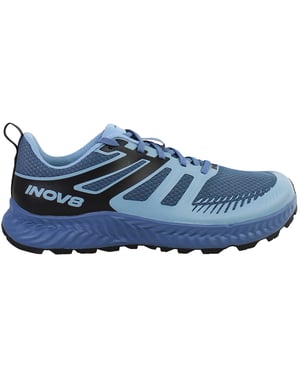 Inov-8 Trailfly Damen Blau/Schwarz Schiefer Laufschuhe (Weit)