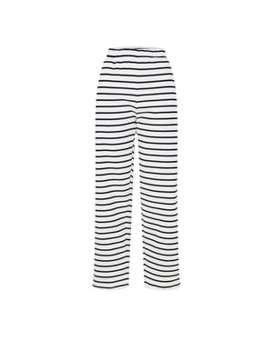 Pieces - Trainingshose für Damen (Weiß/Schwarz)