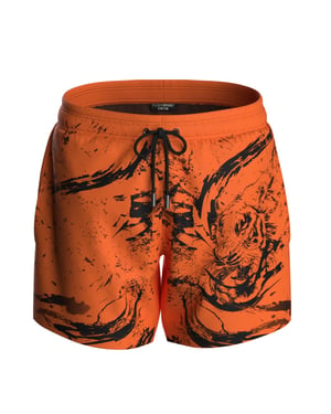 Boardshorts Badehose in Orange