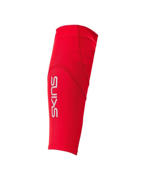Skins - "Series-3 MX" Wadenärmel für Herren, Logo (Rot)