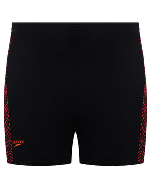 Speedo Bedruckte Logo Kinder schwarze Badehose