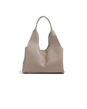 Coccinelle Hobo Tasche Warmes Taupe
