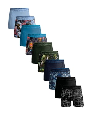 Muchachomalo Herren Boxer Shorts - 10er Pack - Herren Unterwäsche