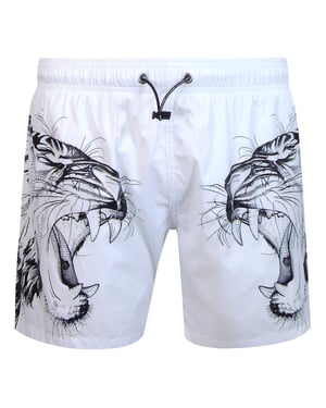Boardshorts Schwimmshorts in Weiß