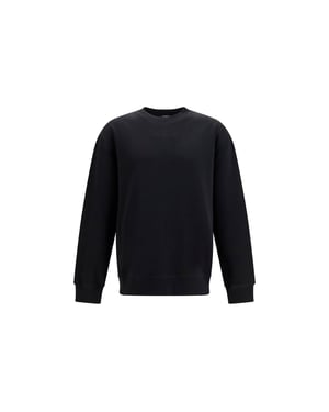 Balmain Schwarz Baumwollpullover