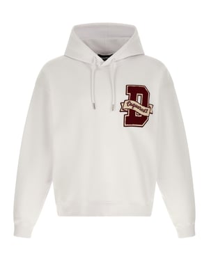 Dsquared² Weißes Baumwoll-Sweatshirt