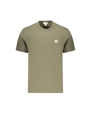 Calvin Klein Grünes Baumwoll-Herren-T-Shirt