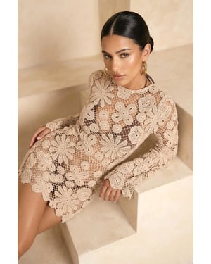 Kurzes, flaches A-Linien-Strandkleid für Damen