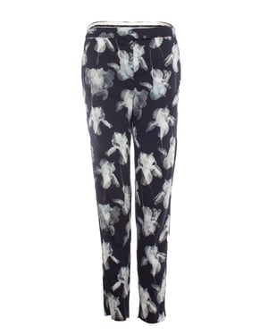 Paul Smith Hose mit verwaschenem Blumenmuster