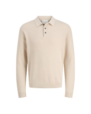 Jack & Jones Cooper Knit Polo Beige