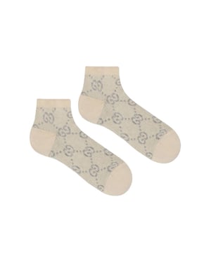 GG-Monogramm-Lamé-Socken