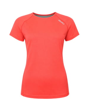 2XU Active Run Damen T-Shirt Orange
