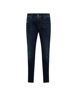Herren Diesel 1979 Sleenker Skinny Jeans in Blau Denim