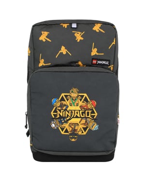 Lego 20L Ninjago Optimo Plus Kinder Schulrucksack Schwarz/Gelb
