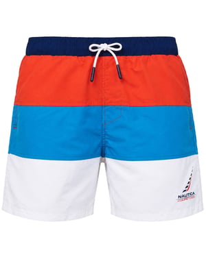 Nautica Bumpkin Herren Mehrfarbige Badehose