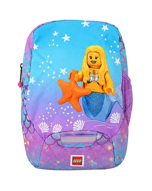 Lego 10L Meerjungfrau Kindergarten Kinder Blau/Lila Rucksack