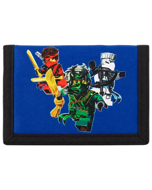 Lego Ninjago Ins Unbekannte Kinder Blau Geldbörse