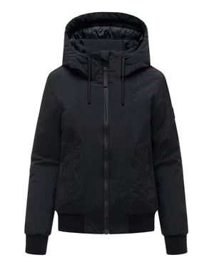 Navahoo Damen Winterjacke Kichermaus mit Kapuze