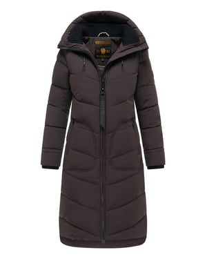 Marikoo Damen Winterjacke Benikoo mit Kapuze & Rippkragen – warm, elegant & funktional