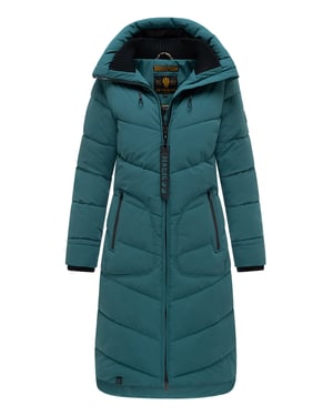 Marikoo Damen Winterjacke Benikoo mit Kapuze & Rippkragen – warm, elegant & funktional