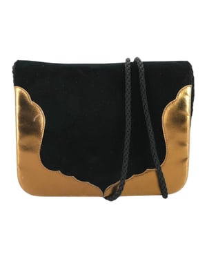 Yves Saint Laurent Vintage Samt-Umhängetasche Abendtasche