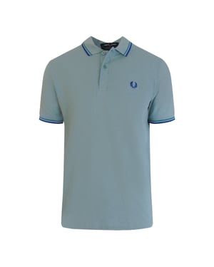 Fred Perry Hellblaues Polohemd