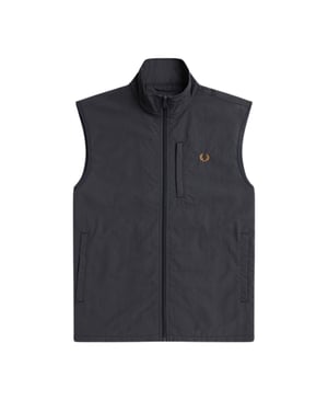 Fred Perry Anchor Graue Weste Herren